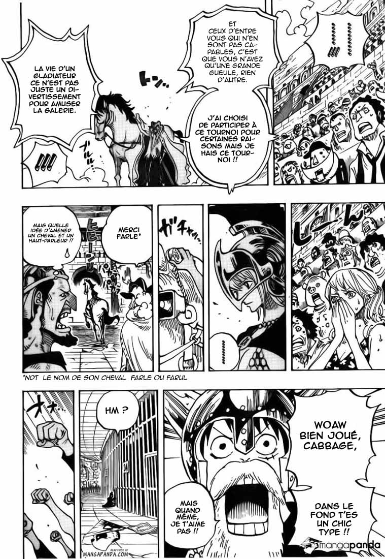 Lecture en ligne One Piece 722 page 7