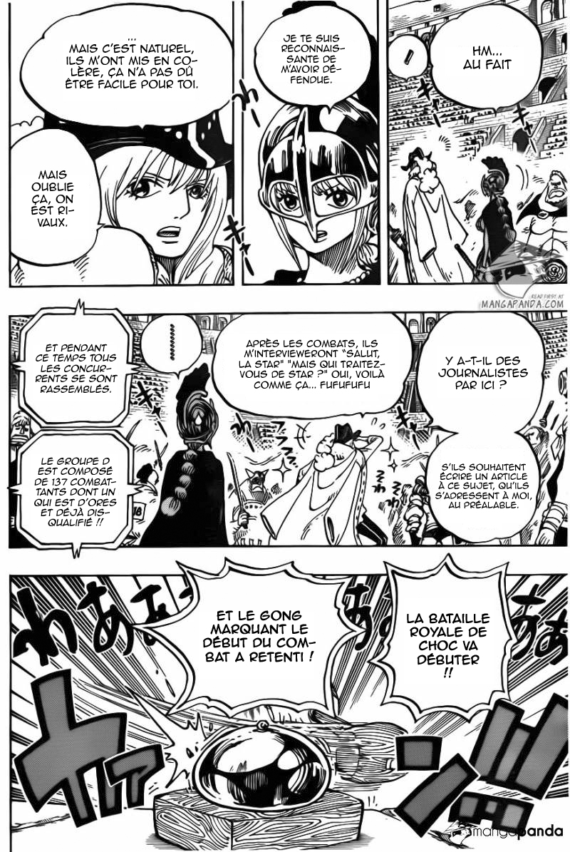 Lecture en ligne One Piece 722 page 9