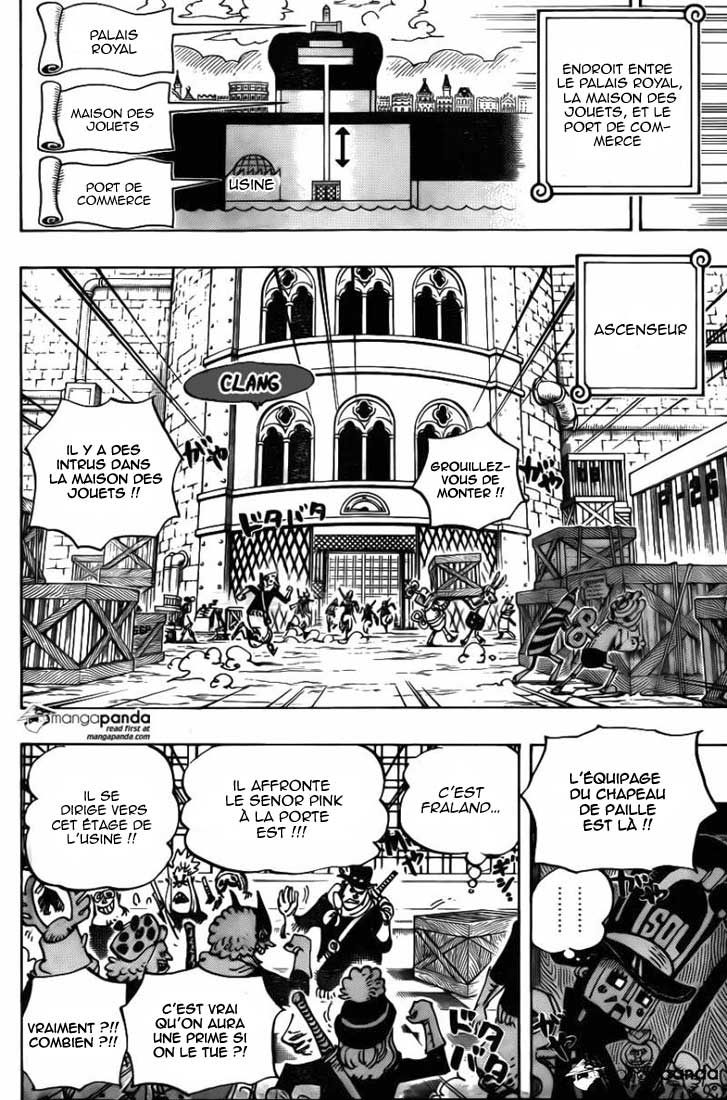 Lecture en ligne One Piece 733 page 12
