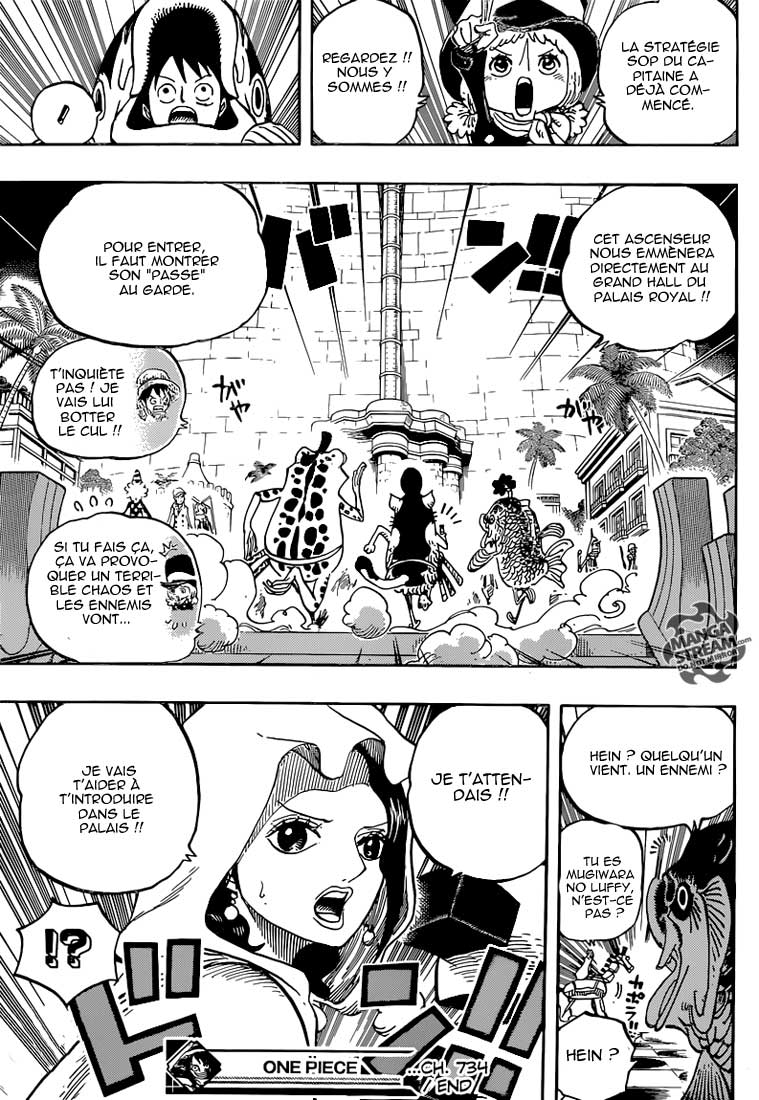Lecture en ligne One Piece 734 page 19