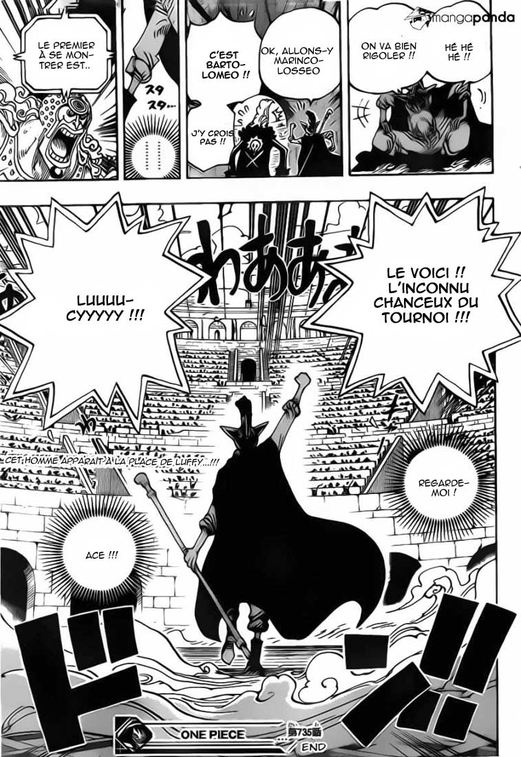 Lecture en ligne One Piece 735 page 20