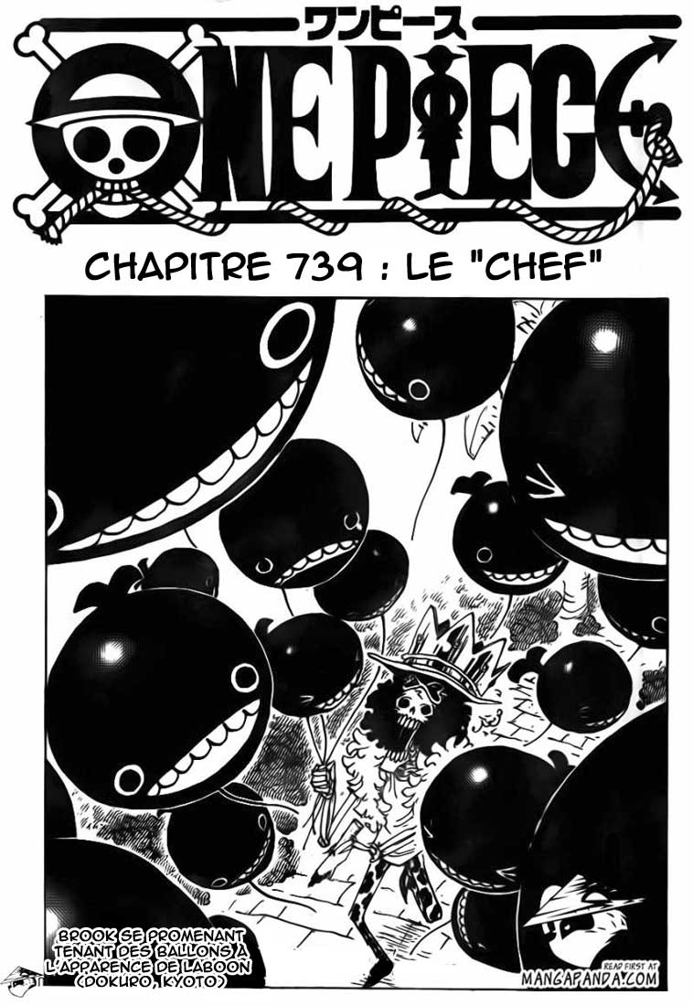 Lecture en ligne One Piece 739 page 2