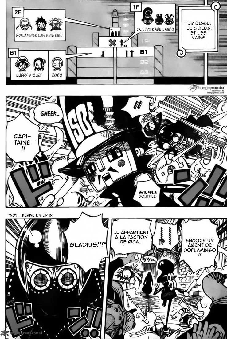 Lecture en ligne One Piece 740 page 5