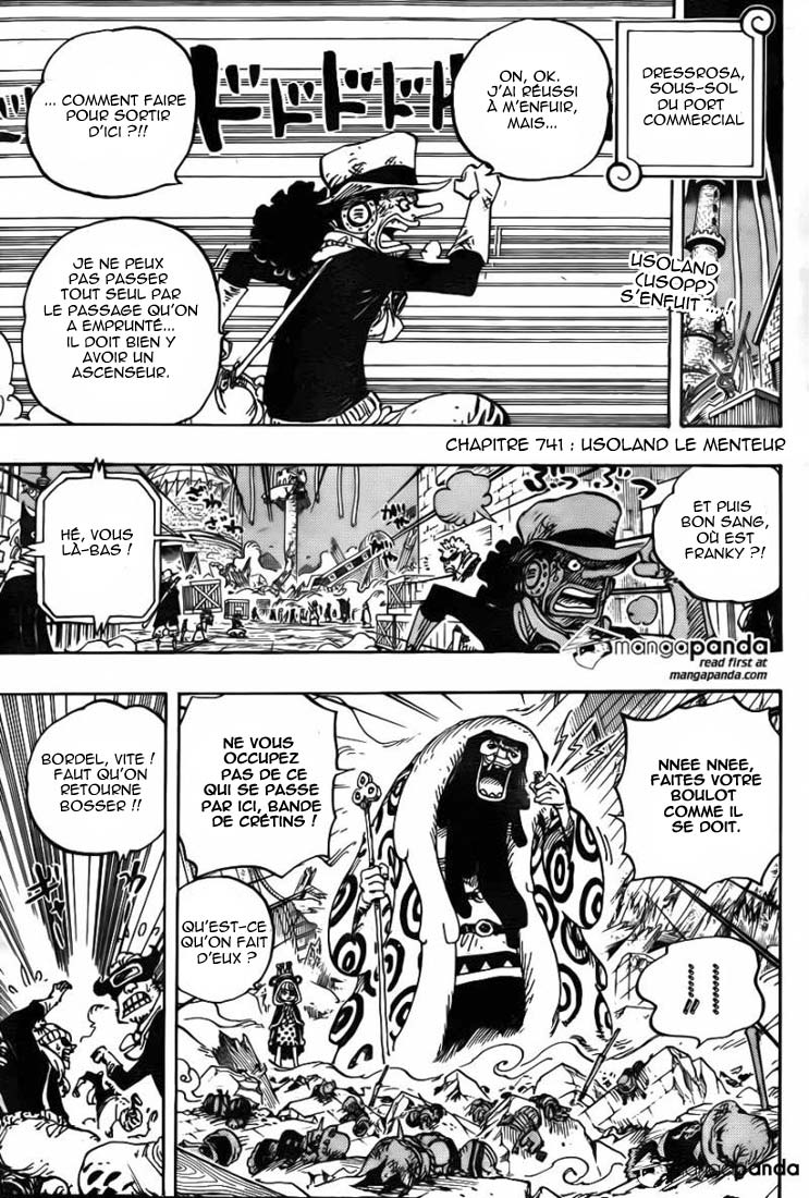 Lecture en ligne One Piece 741 page 3