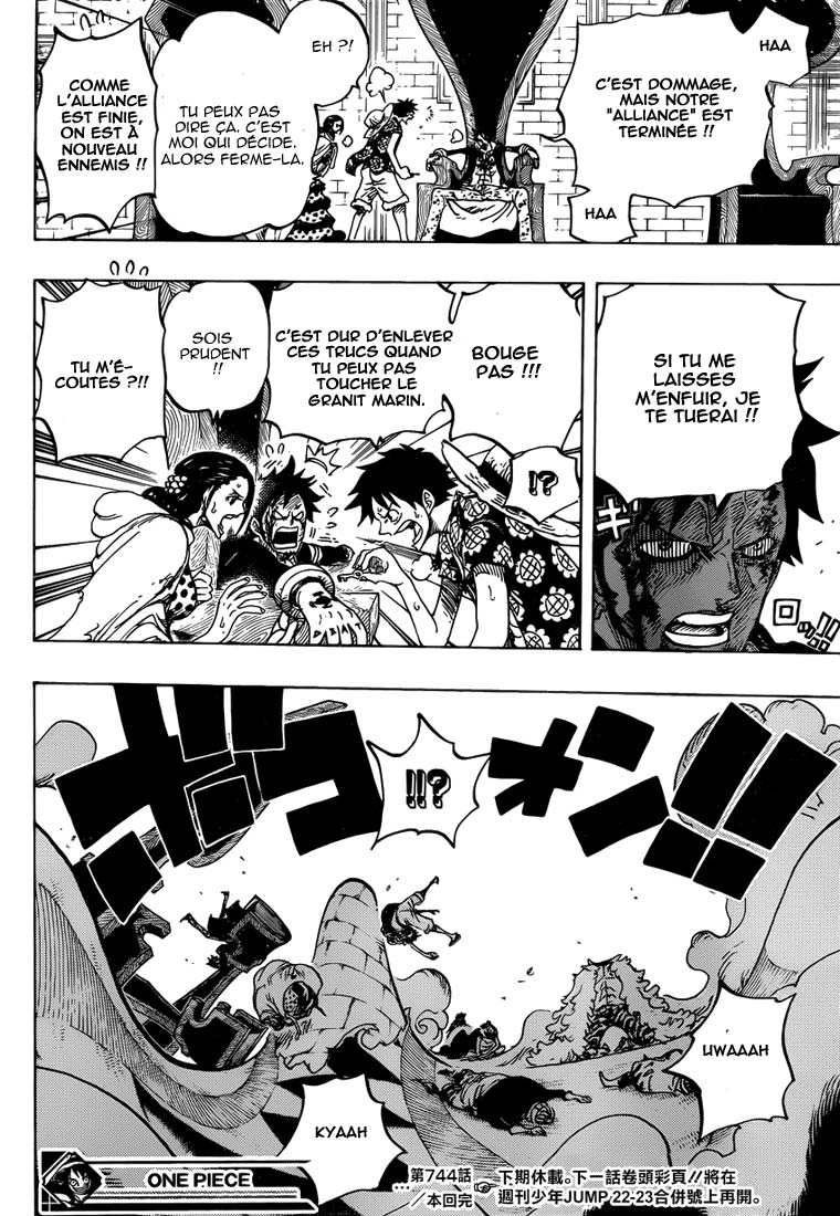Lecture en ligne One Piece 744 page 18