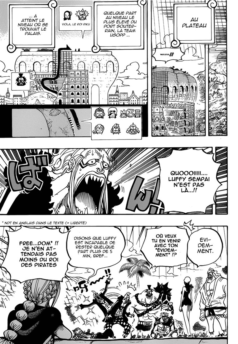 Lecture en ligne One Piece 750 page 6