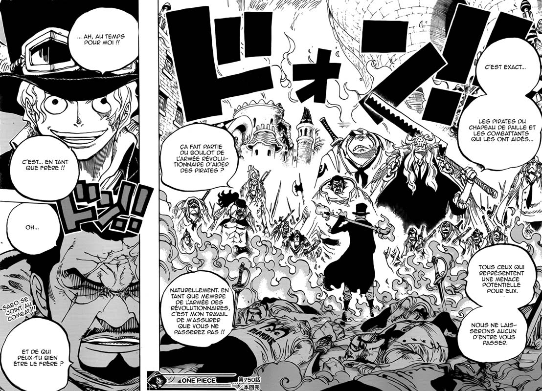 Lecture en ligne One Piece 750 page 16