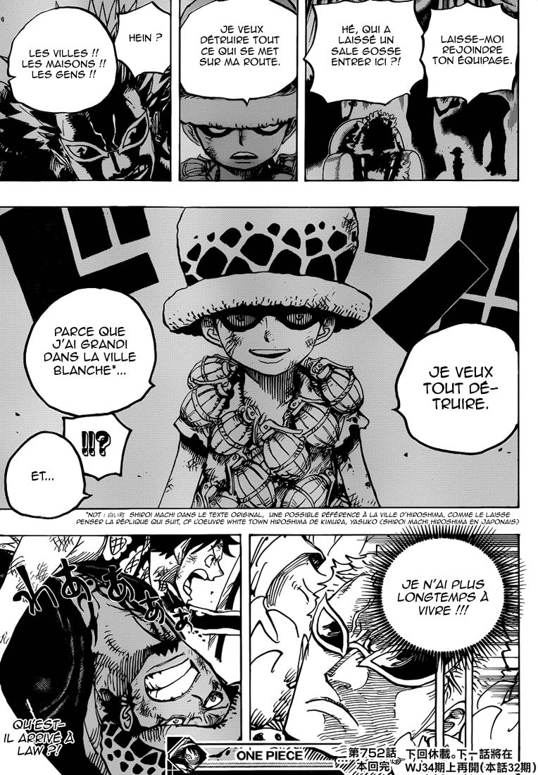 Lecture en ligne One Piece 752 page 17
