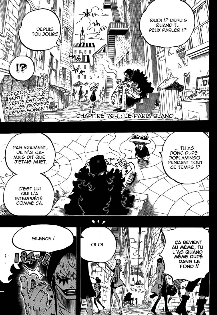 Lecture en ligne One Piece 764 page 4