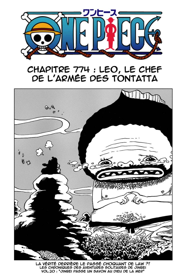 Lecture en ligne One Piece 774 page 2
