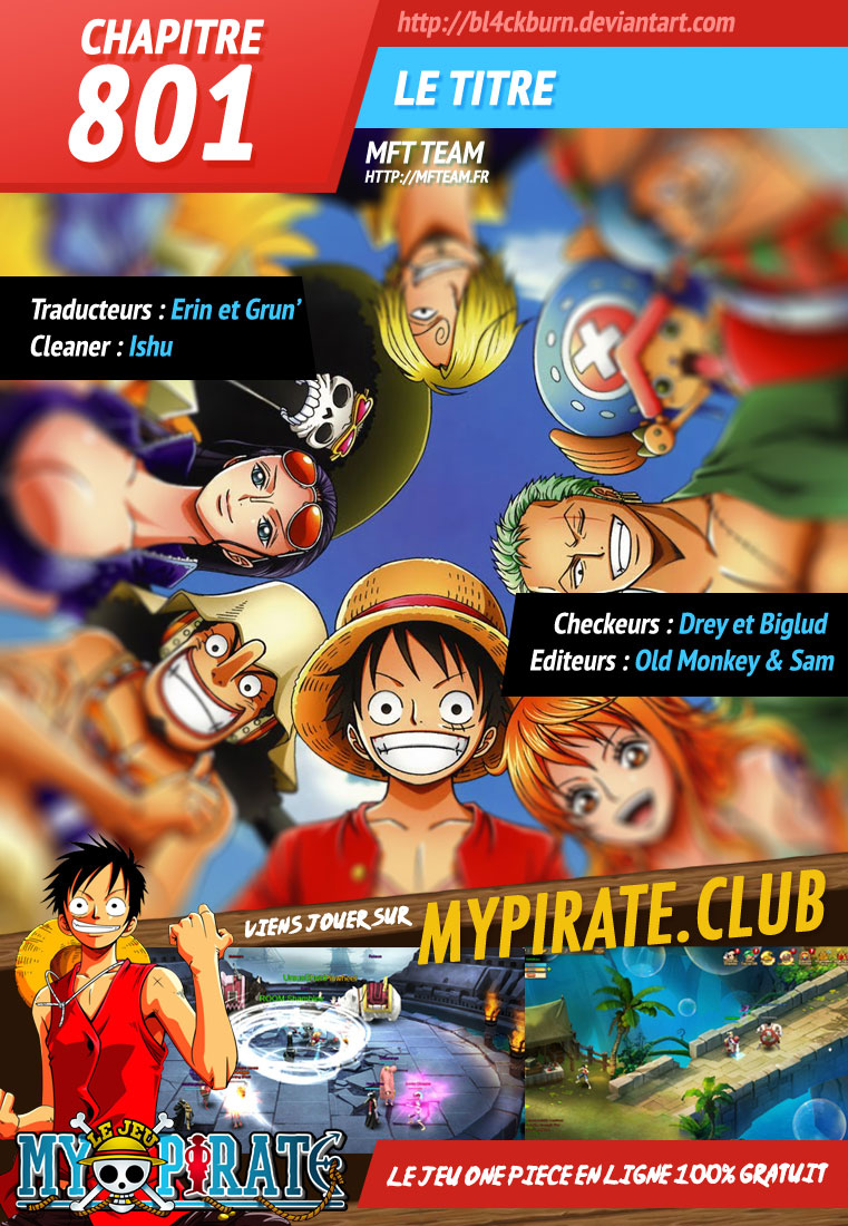 Lecture en ligne One Piece 801 page 1