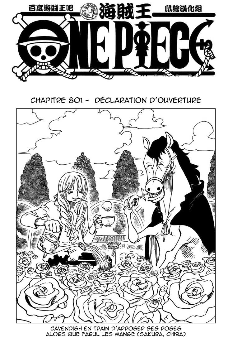 Lecture en ligne One Piece 801 page 2