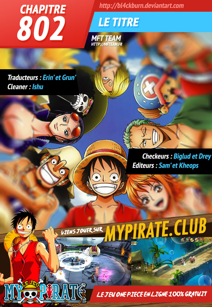Lecture en ligne One Piece 802 page 1