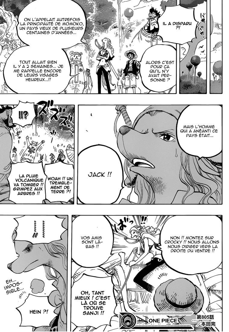 Lecture en ligne One Piece 805 page 17
