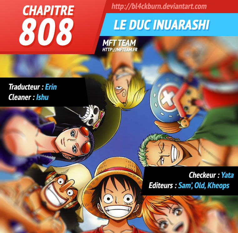 Lecture en ligne One Piece 808 page 1