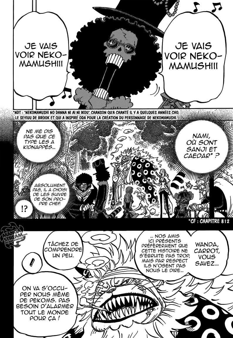 Lecture en ligne One Piece 814 page 3