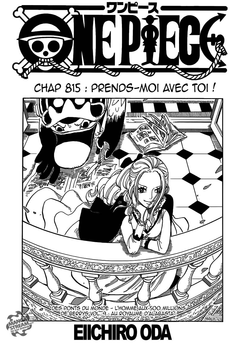 Lecture en ligne One Piece 815 page 2