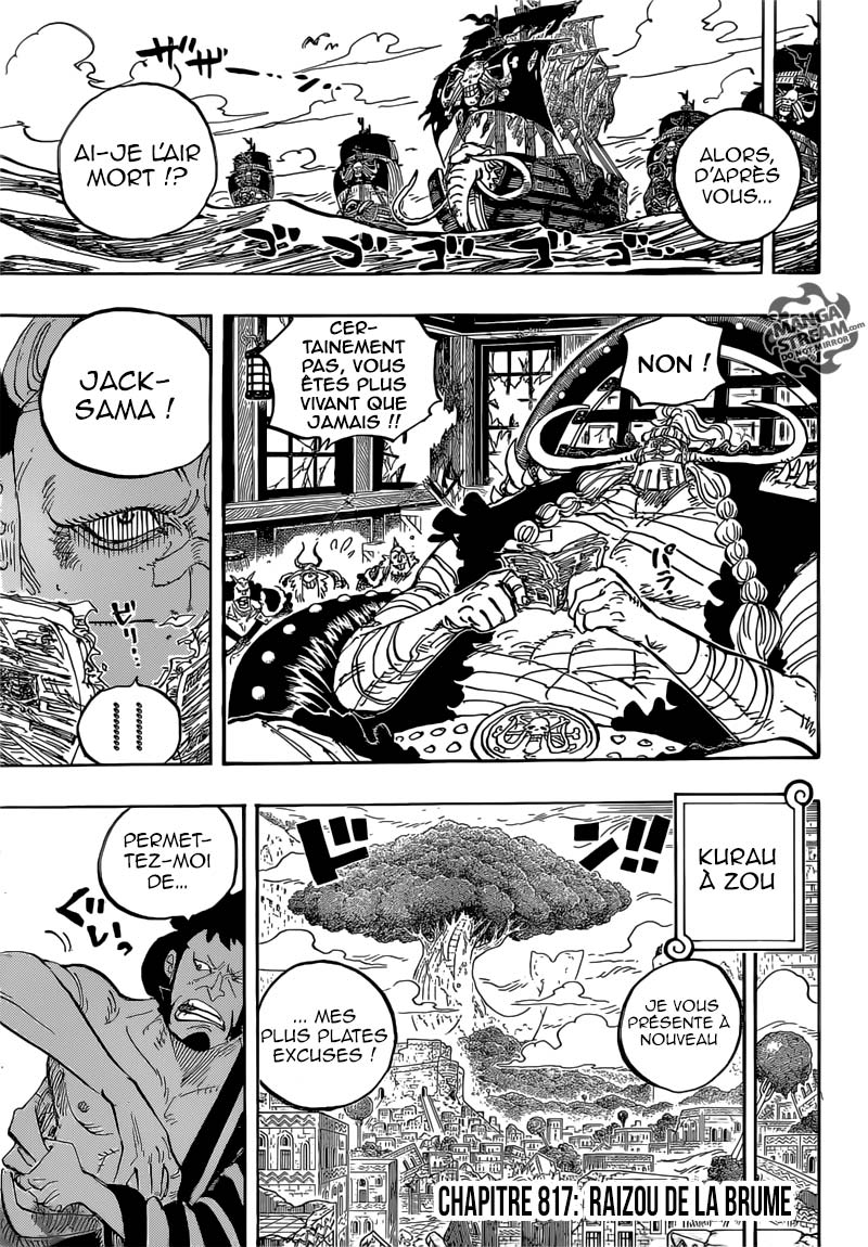 Lecture en ligne One Piece 817 page 4