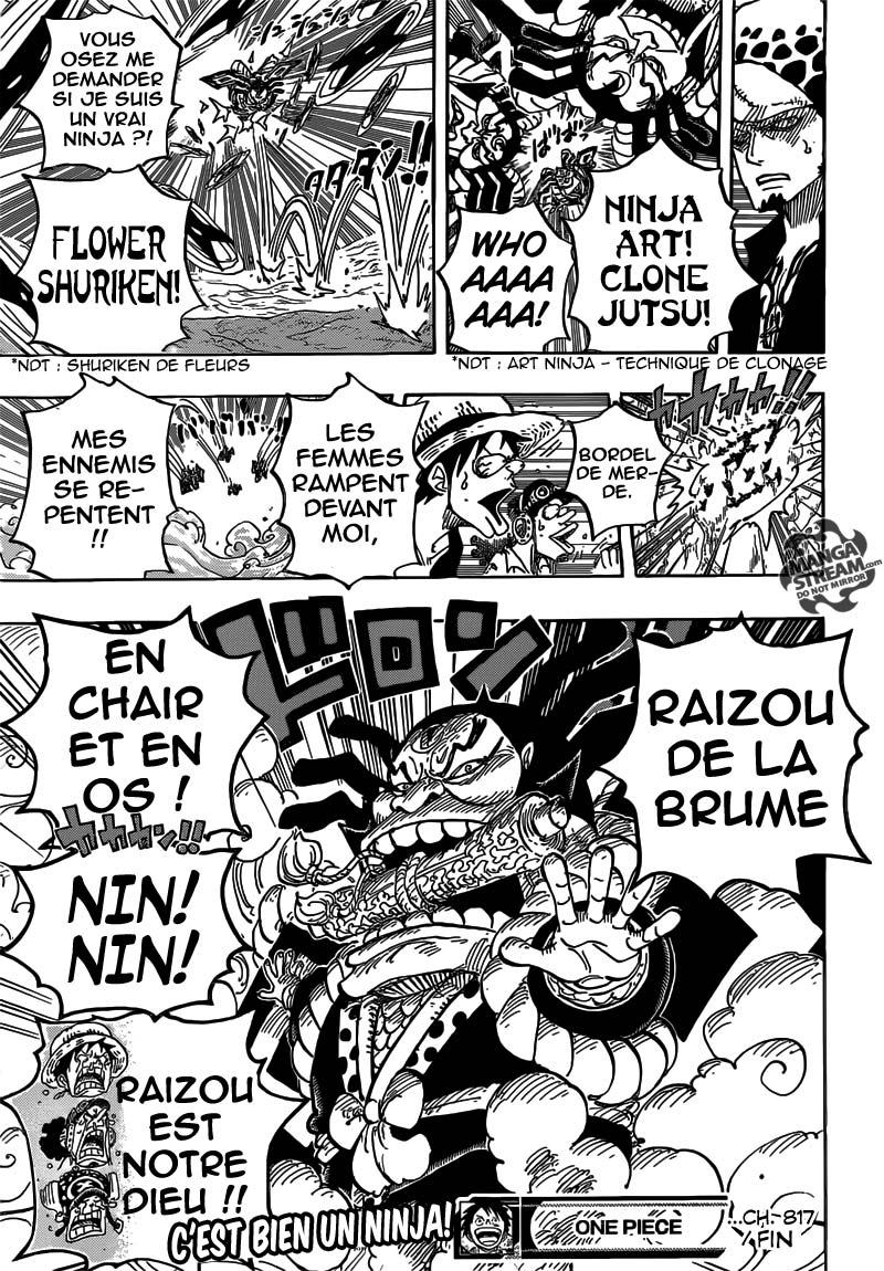 Lecture en ligne One Piece 817 page 20