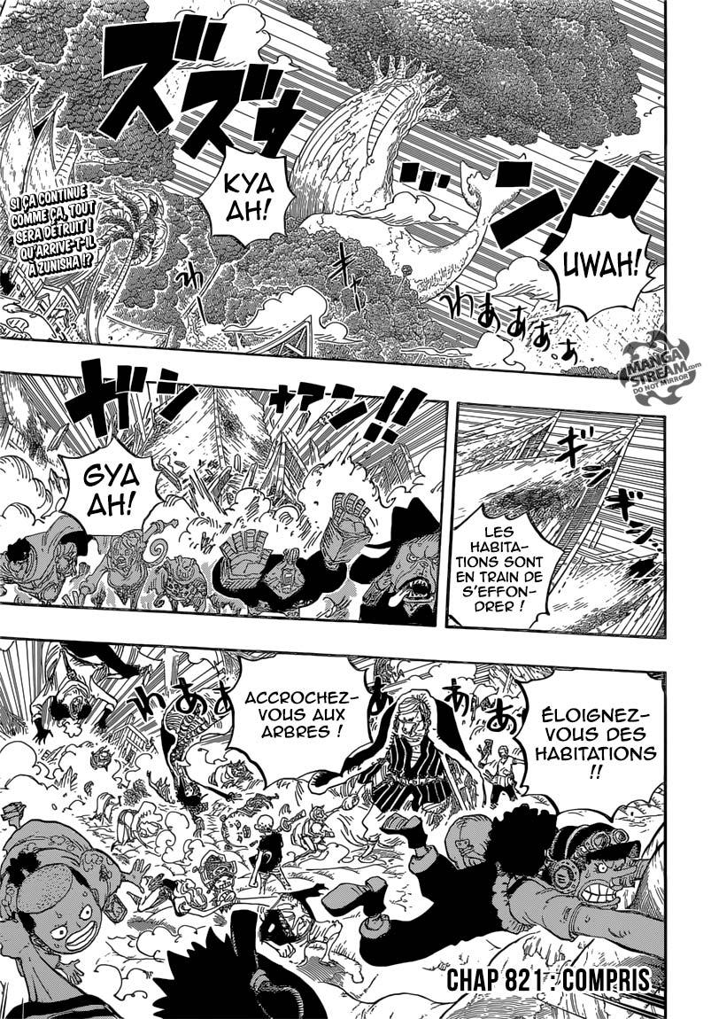 Lecture en ligne One Piece 821 page 6