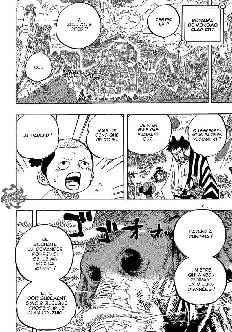 Lecture en ligne One Piece 822 page 5