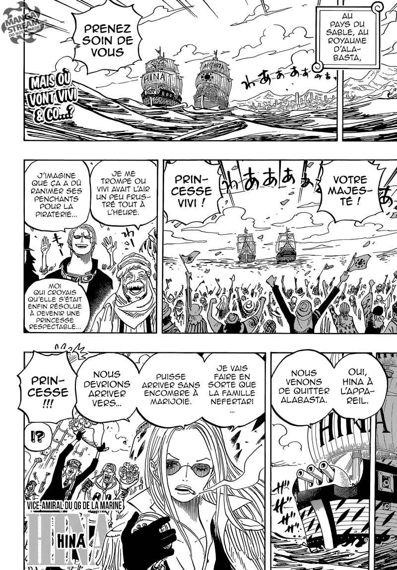 Lecture en ligne One Piece 823 page 3