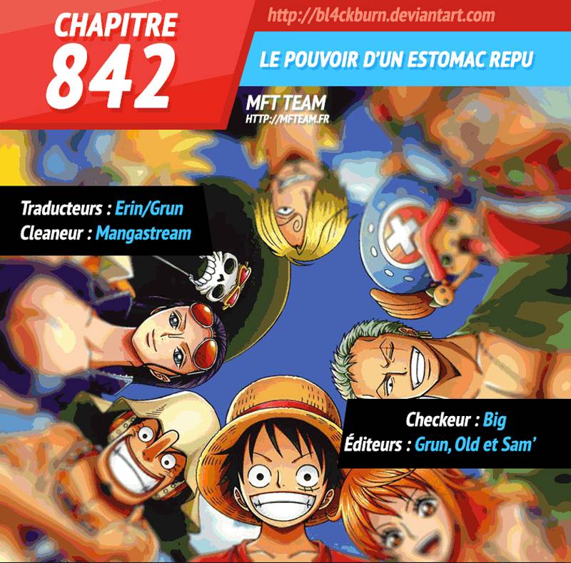 Lecture en ligne One Piece 842 page 1