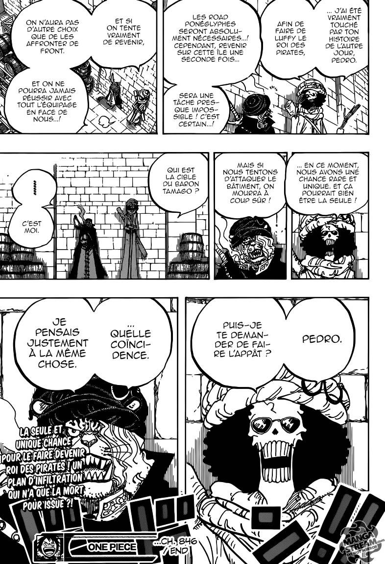 Lecture en ligne One Piece 846 page 17
