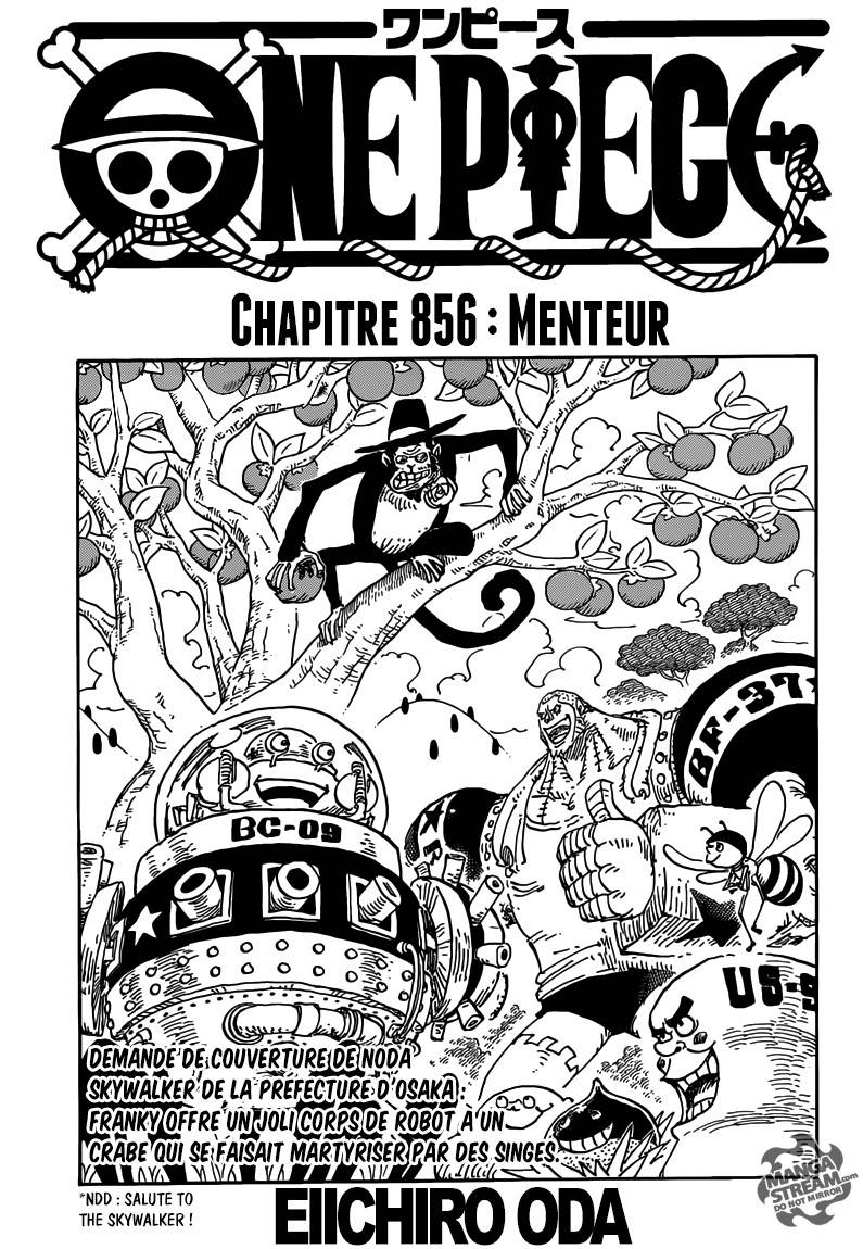 Scan One Piece 856 Page 2