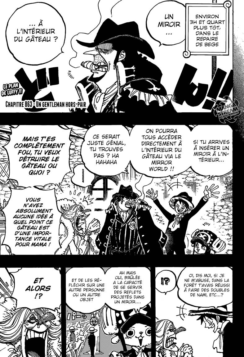 Lecture en ligne One Piece 863 page 4