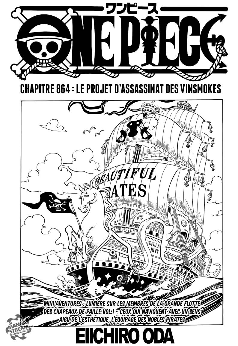 Lecture en ligne One Piece 864 page 2