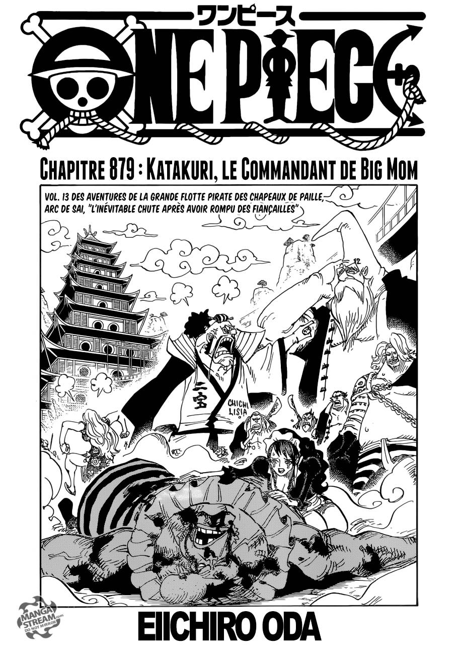 Lecture en ligne One Piece 879 page 2