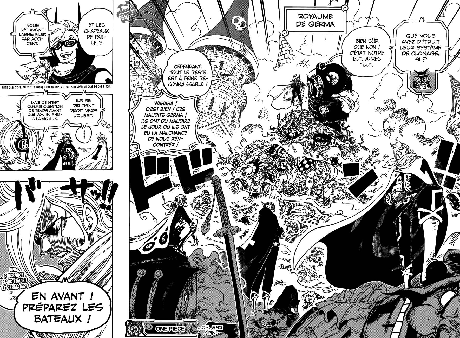 Lecture en ligne One Piece 882 page 18