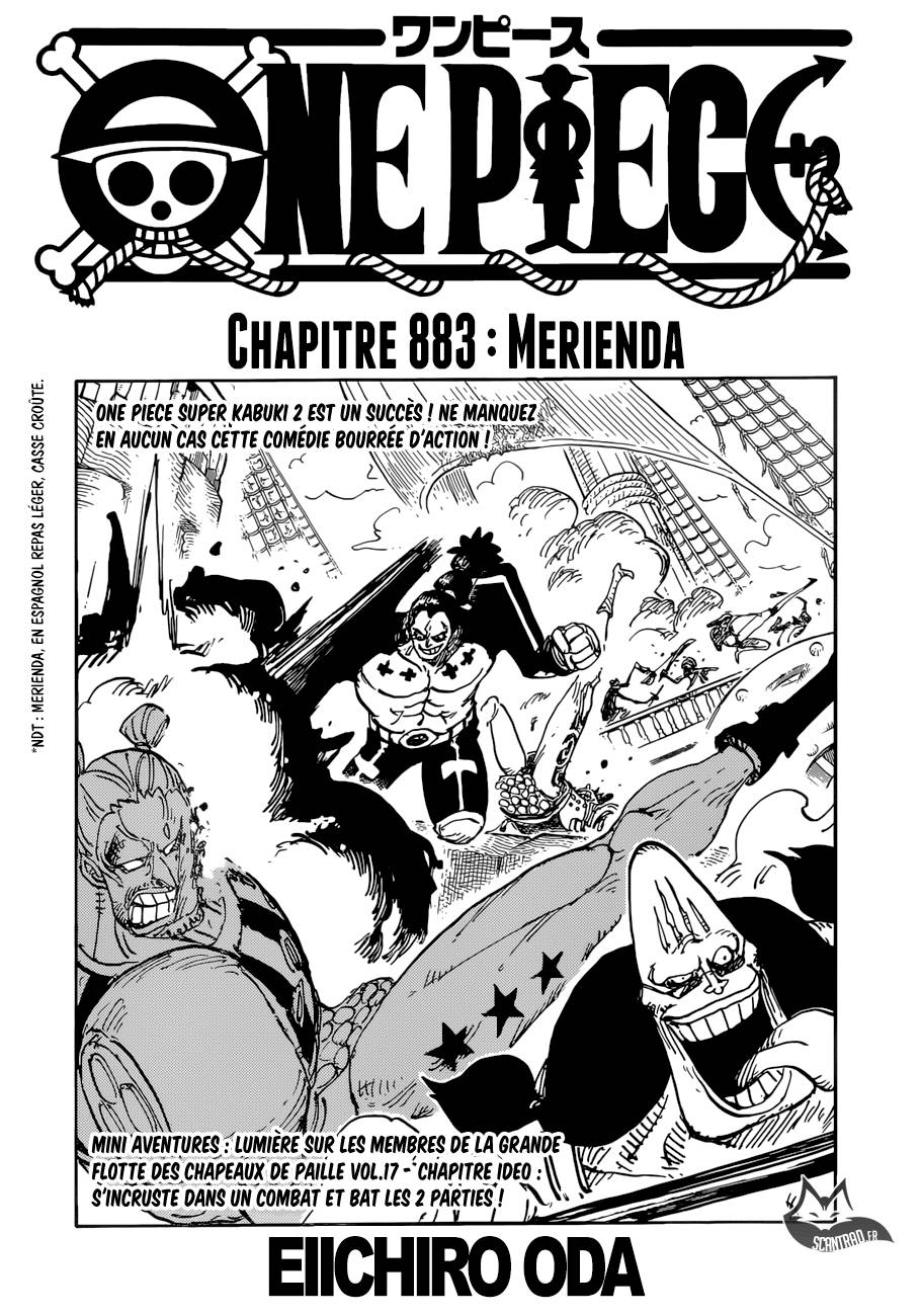Lecture en ligne One Piece 883 page 1