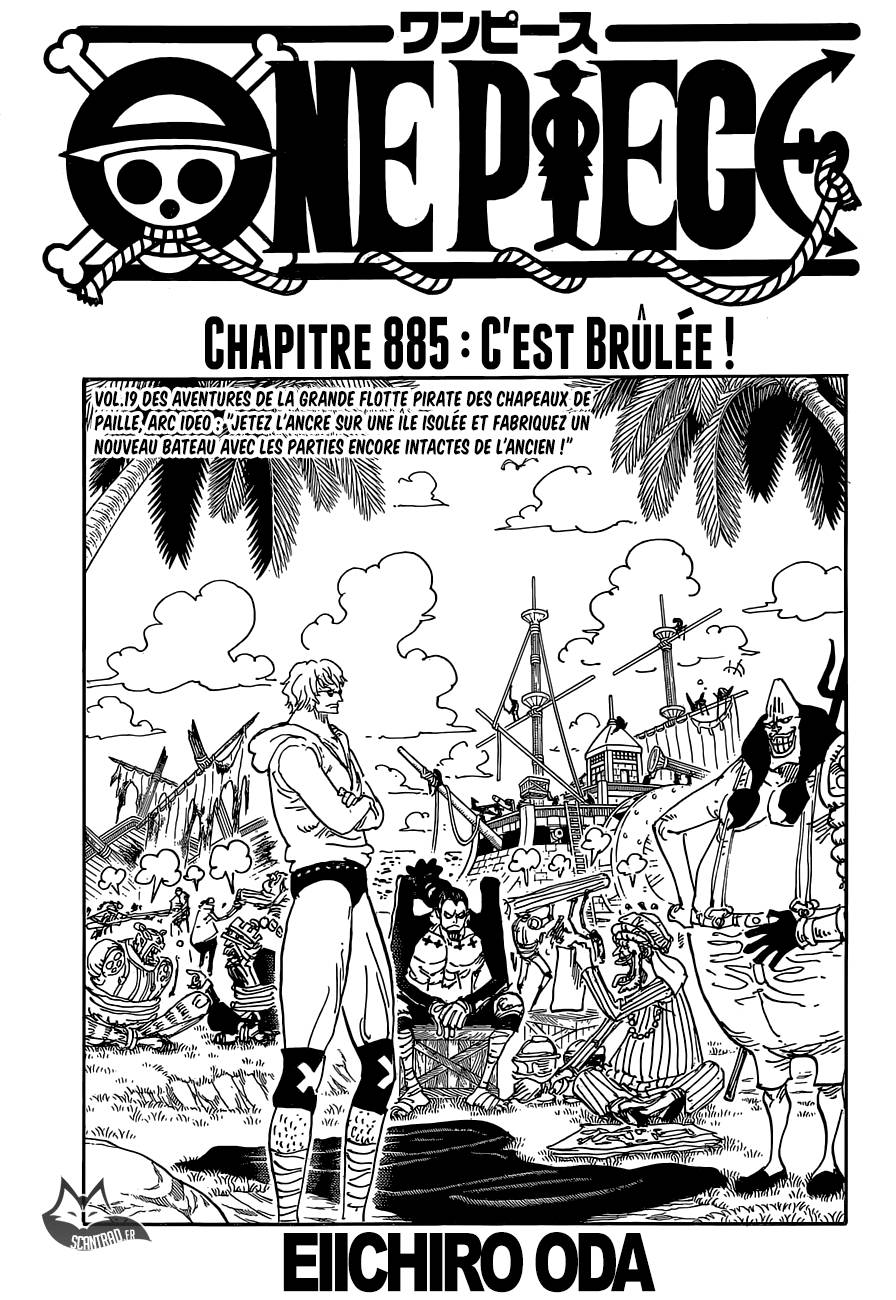 Lecture en ligne One Piece 885 page 1
