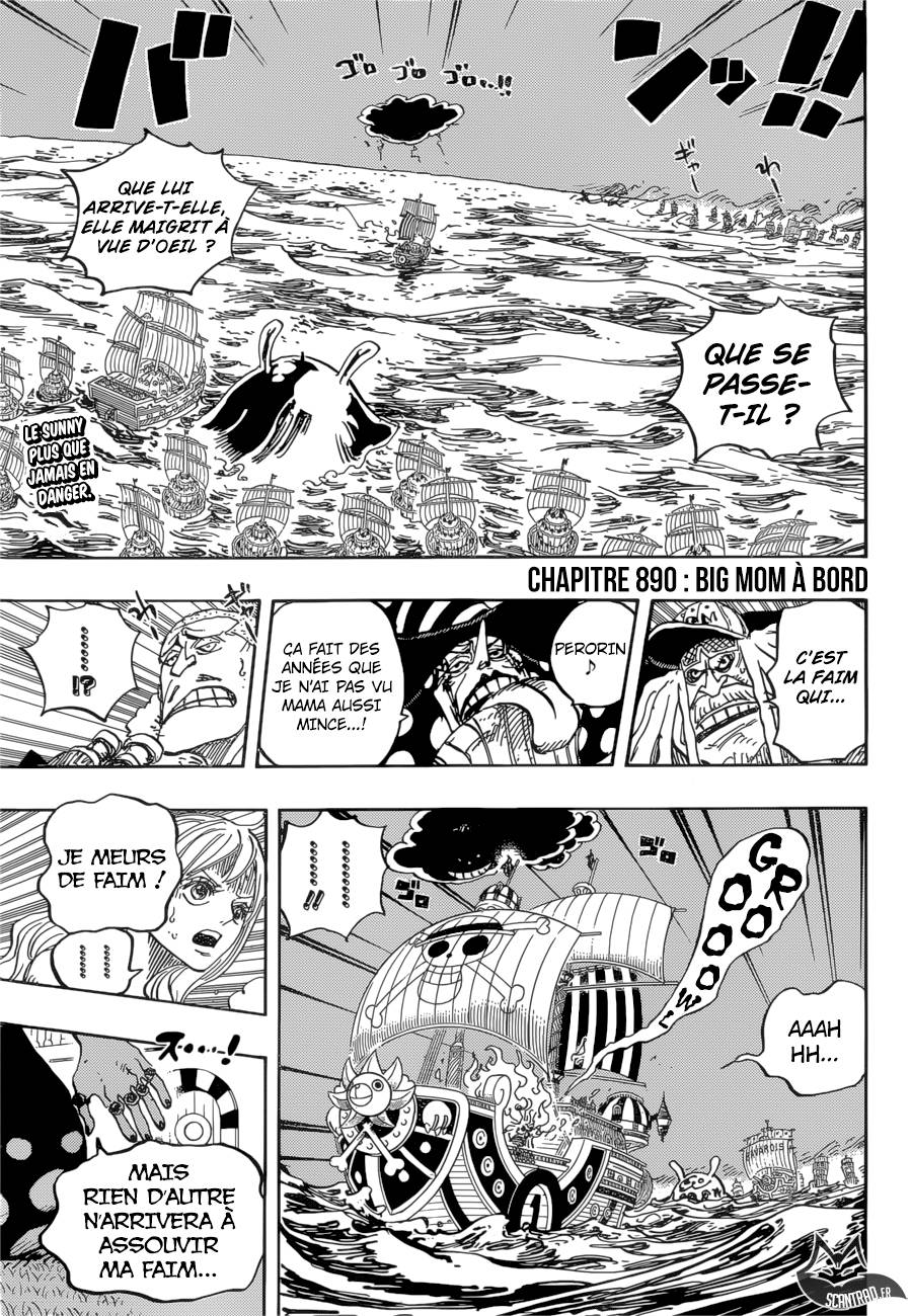 Lecture en ligne One Piece 890 page 5