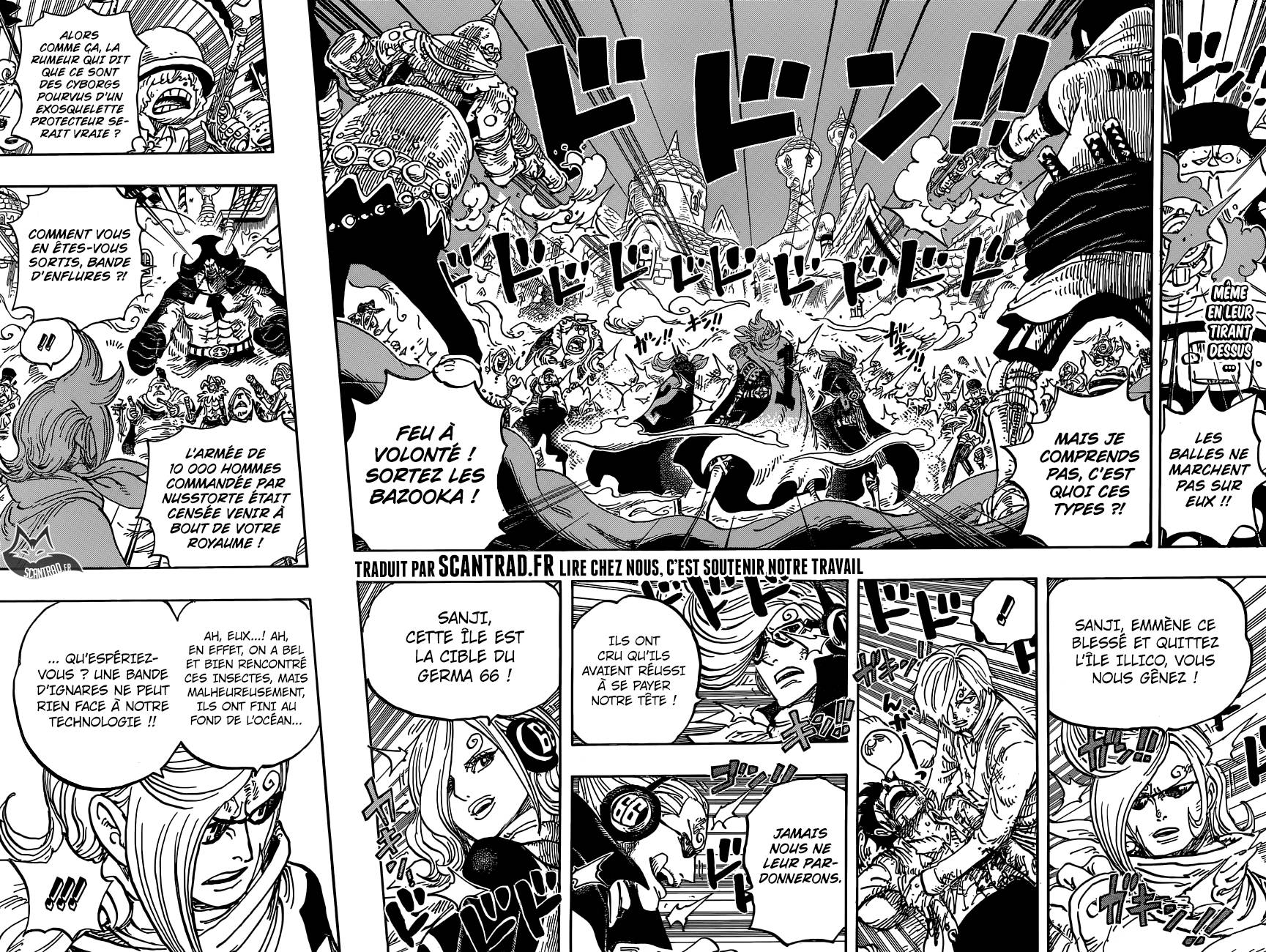 Lecture en ligne One Piece 898 page 3