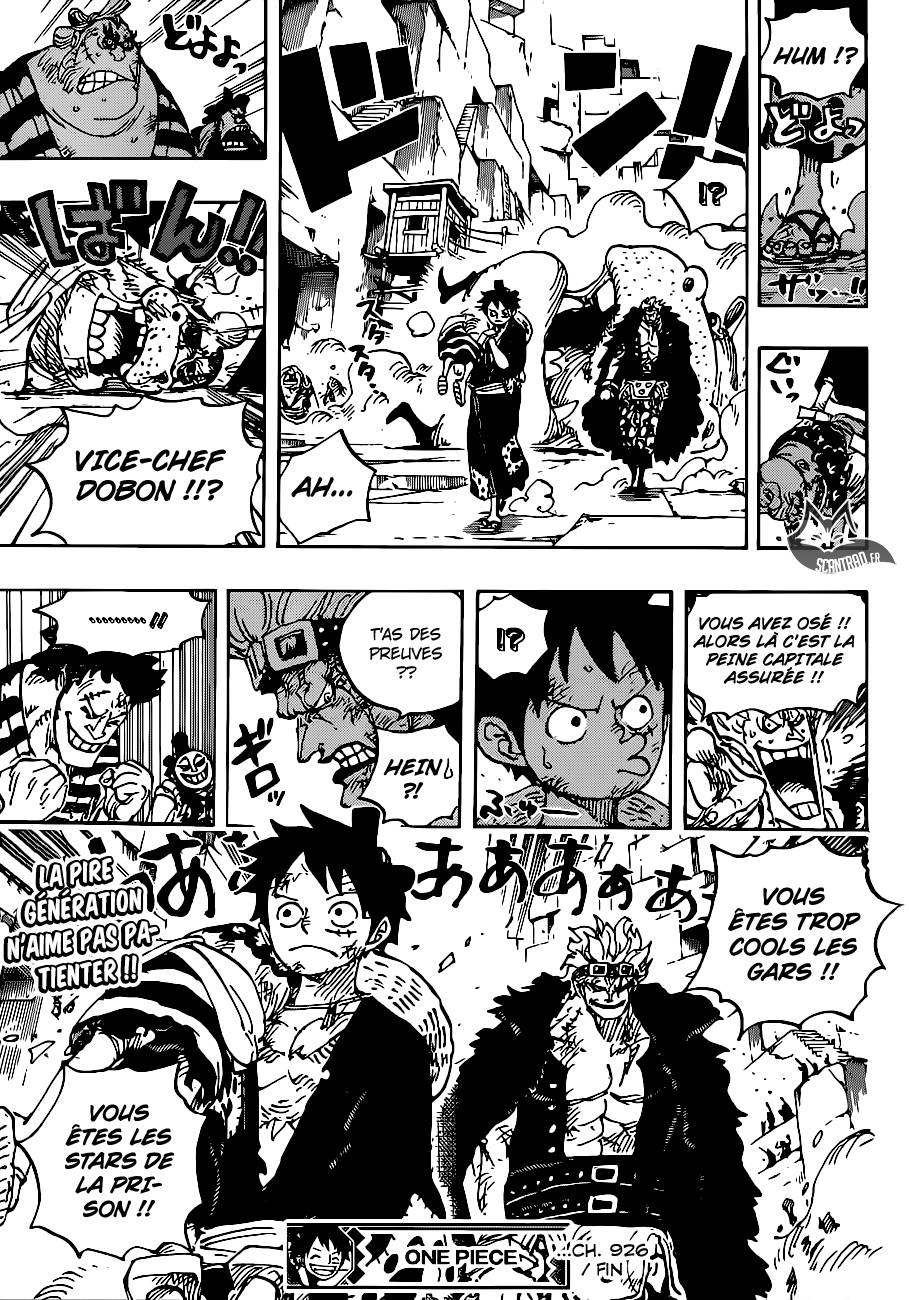 Lecture en ligne One Piece 926 page 18