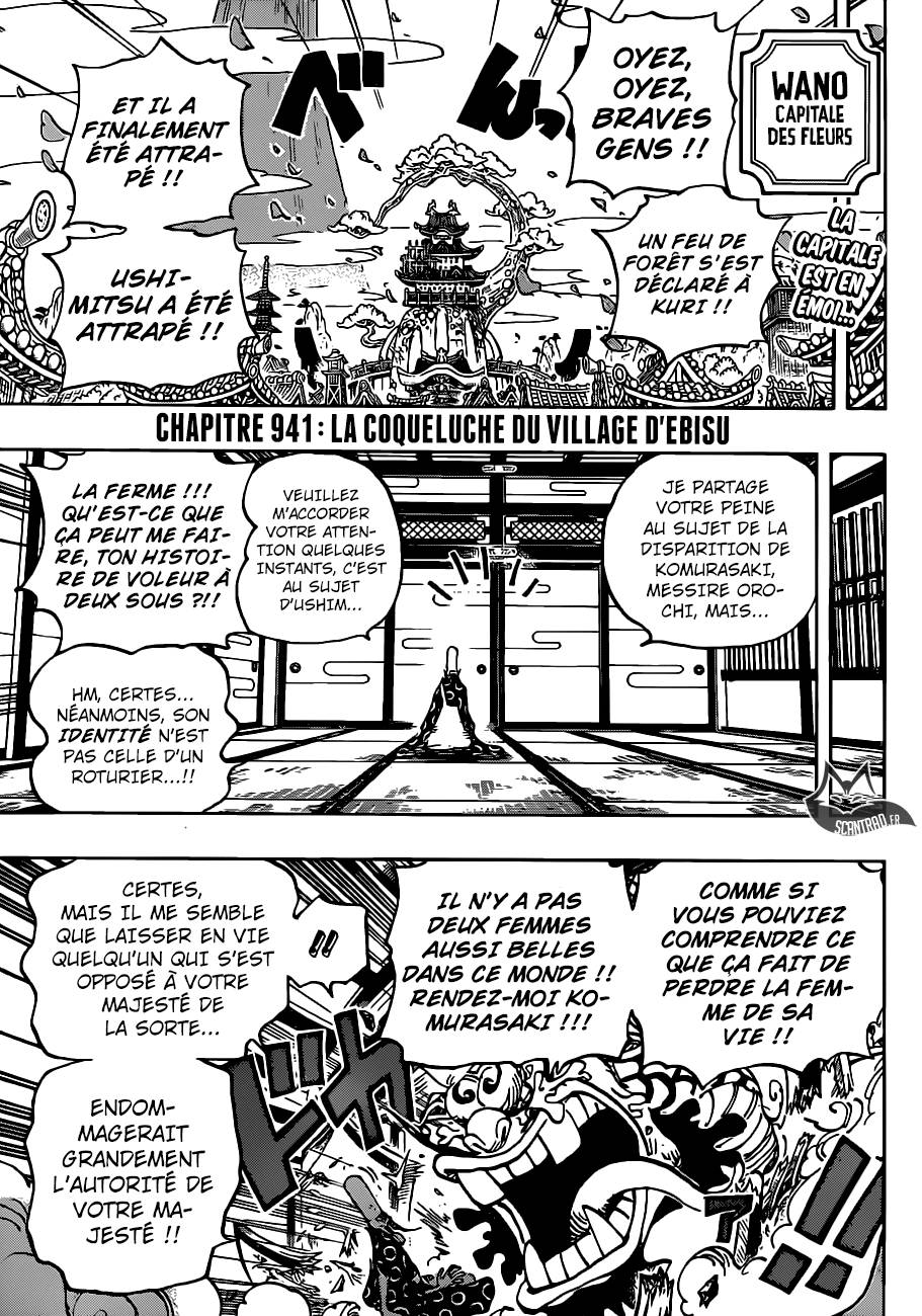 Lecture en ligne One Piece 941 page 2