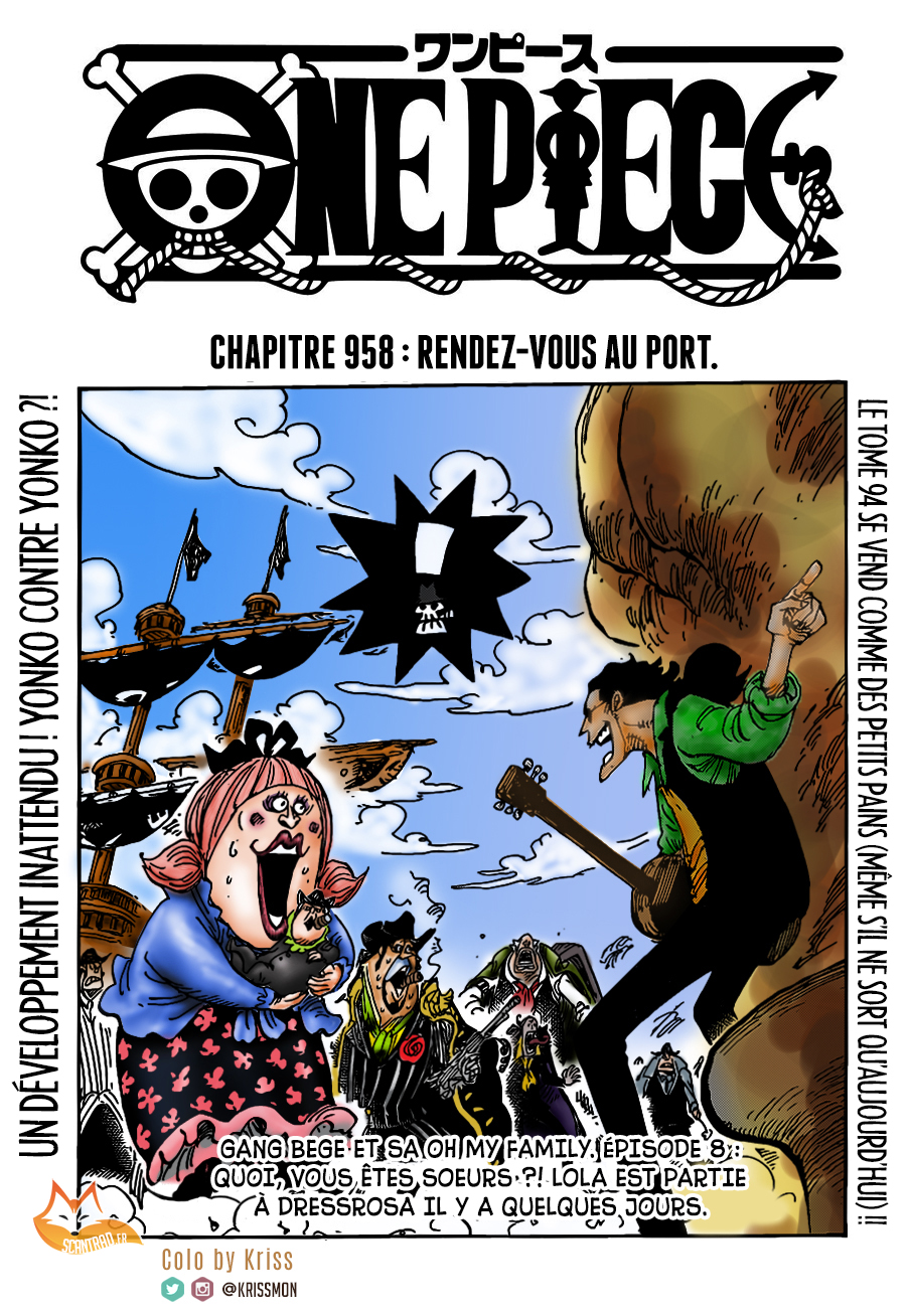 Lecture en ligne One Piece 958 page 2