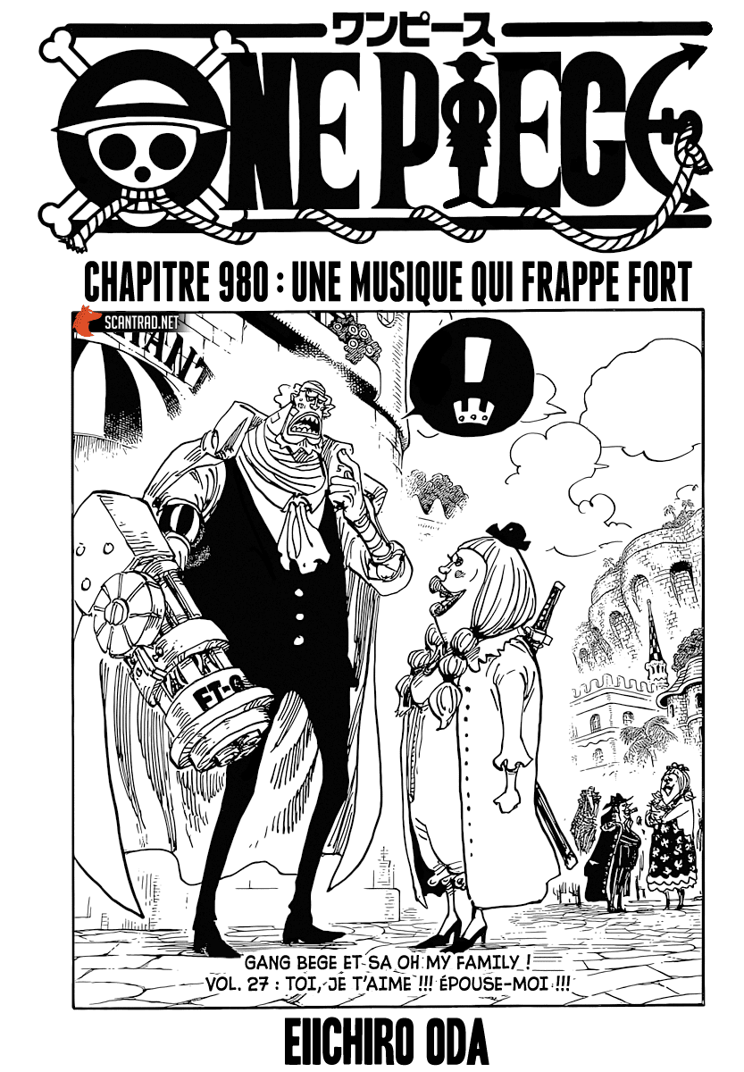 Lecture en ligne One Piece 980 page 1