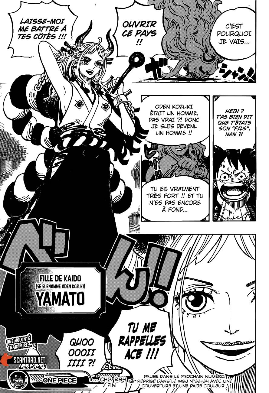 Lecture en ligne One Piece 984 page 15