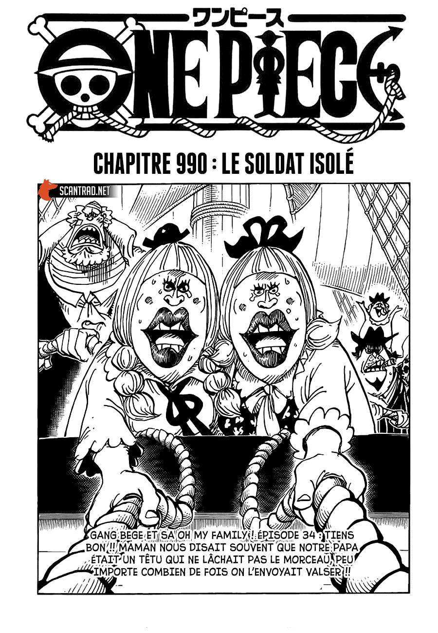 Lecture en ligne One Piece 990 page 1