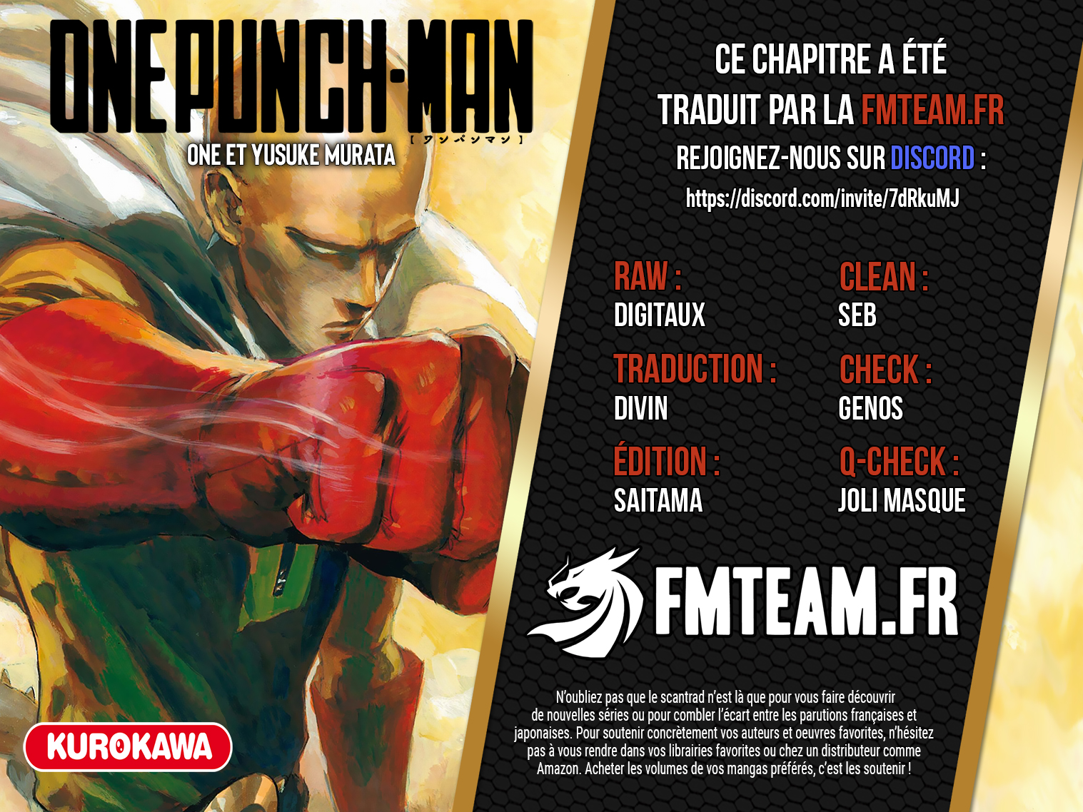 Lecture en ligne One Punch Man 213 page 2