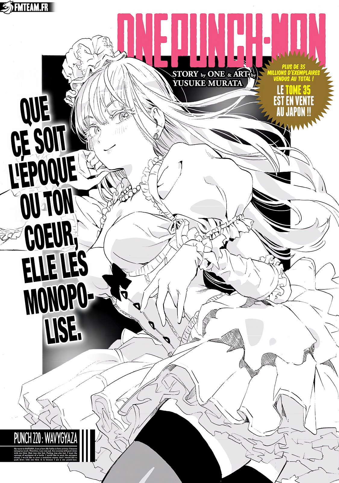 Lecture en ligne One Punch Man 220 page 1
