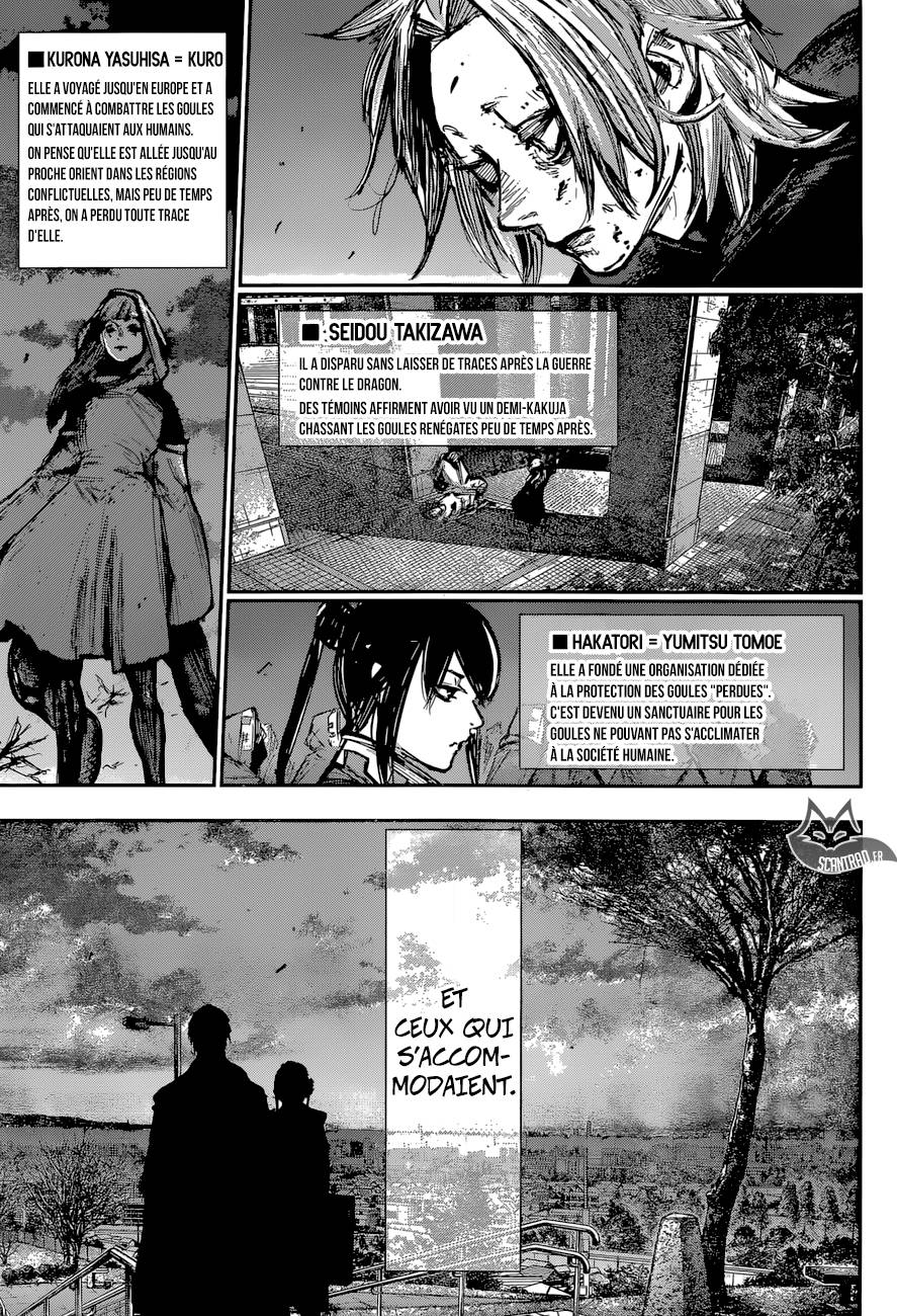 Lecture en ligne Tokyo Ghoul Re 179 page 19